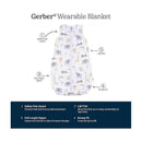 Gerber Bedding - 1Pk Sleep Sack, Neutral Animals + Geos Image 6