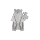 Gerber Bedding - 2Pc Security Blanket & Hooded Blanket Set, Elephant Image 1