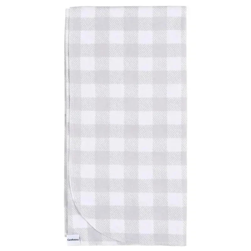 Gerber Bedding - 4Pk Flannel Blanket, Neutral Celestial Image 3