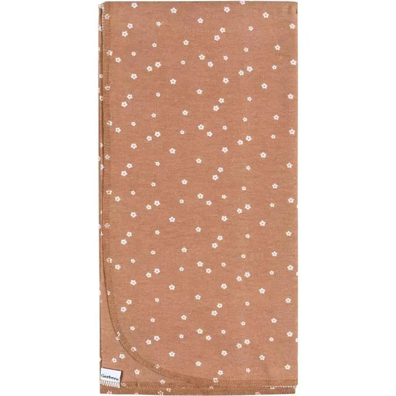 Gerber Bedding - 4Pk Flannels, Girl Retro Floral Image 8