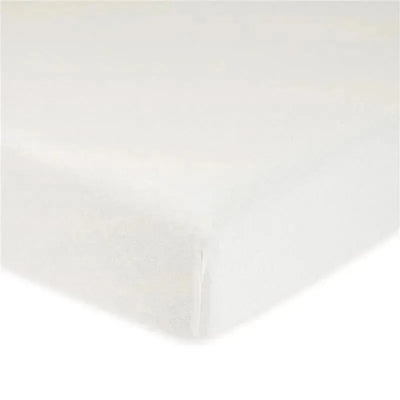 Gerber - Organic Fitted Crib Sheet, White Image 1