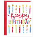Gina B Designs - Birthday Greeting Card Bday Candles Image 1