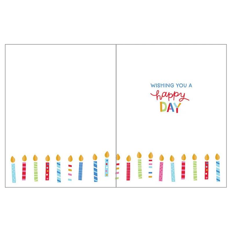 Gina B Designs - Birthday Greeting Card Bday Candles Image 2