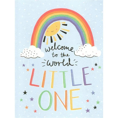 Gina B Designs - Welcome to the World Little One New Baby Greeting Card Image 1
