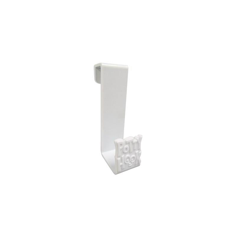Ginsey Toilet Tank White Potty Hook Image 1