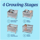 Graco Pack 'n Play® Care Suite™ Bassinet Lux Playard Image 8