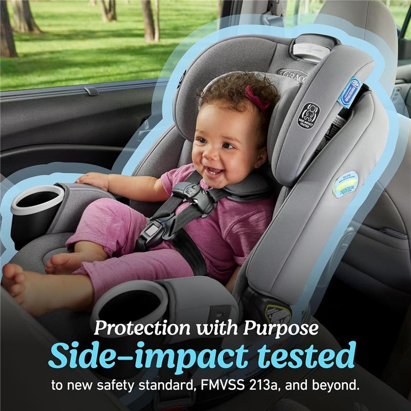 Graco 4Ever DLX 4-in-1 Convertible Car Seat, Maddox Image 6