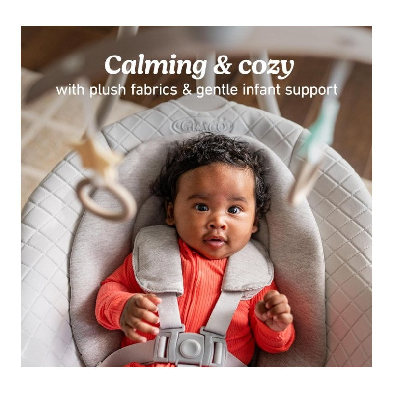 Graco DuetConnect LX Baby Swing and Bouncer - 2-in-1 Infant Swing and Baby Rocker Image 3