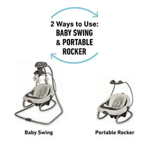 Graco DuetSoothe Swing Plus Rocker-Sapphire Image 2