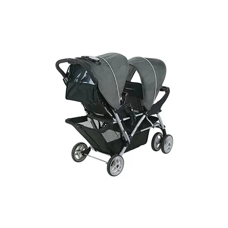 Graco DuoGlider Double Stroller Click Connect, Glacier Image 3