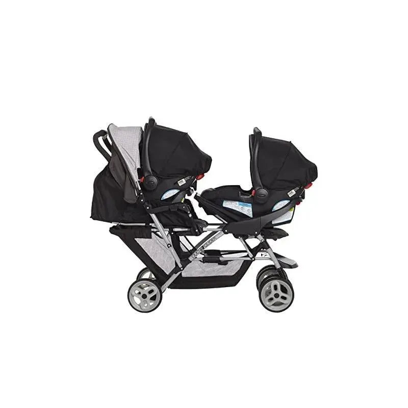 Graco DuoGlider Double Stroller Click Connect, Glacier Image 4