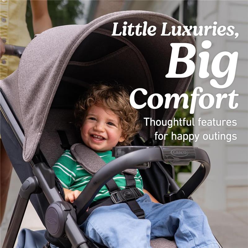 Graco - Merge Stroller, Swivel Wheel Baby Stroller with 360-Degree Rotating Wheels Image 3