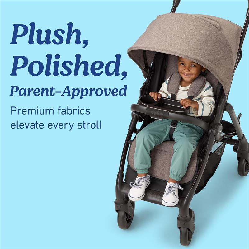 Graco - Merge Stroller, Swivel Wheel Baby Stroller with 360-Degree Rotating Wheels Image 5