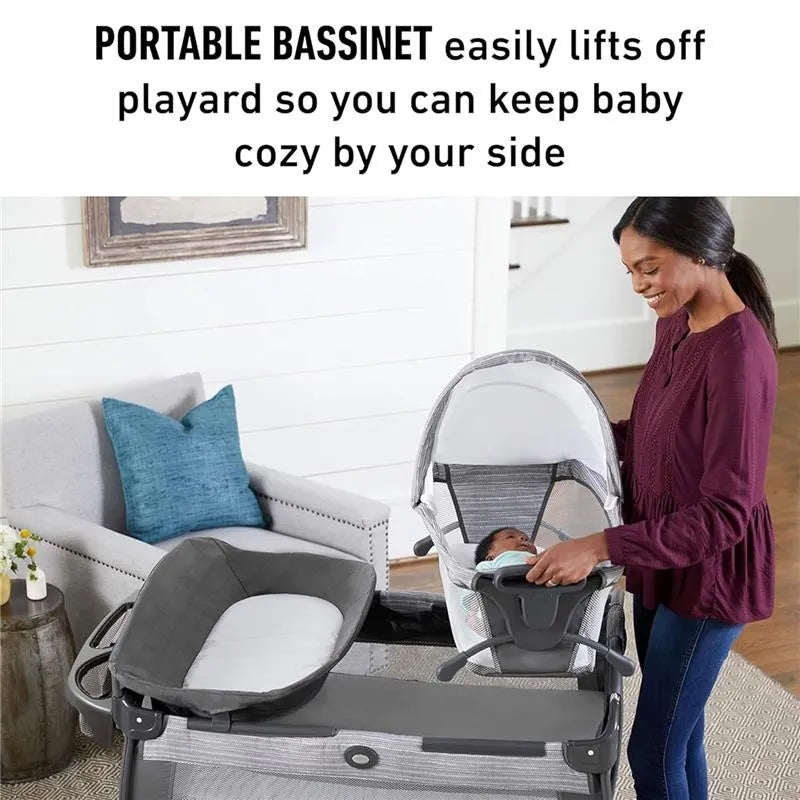 Graco - Pack 'n Play Close2Baby Bassinet Playard, Derby Image 5