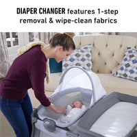Graco - Pack 'N Play® Quick Connect™ Portable Bassinet, Alex Image 3