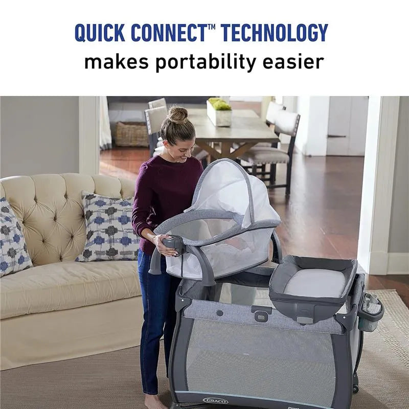 Graco - Pack 'N Play® Quick Connect™ Portable Bassinet, Alex Image 5