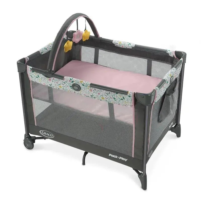 Graco Pack 'n Play On the Go Playard With Folding Bassinet Tasha Image 1