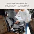 Graco - Premier 4Ever DLX Extend2Fit SnugLock 4-in-1 Car Seat Featuring Anti-Rebound Bar, Midtown Image 5