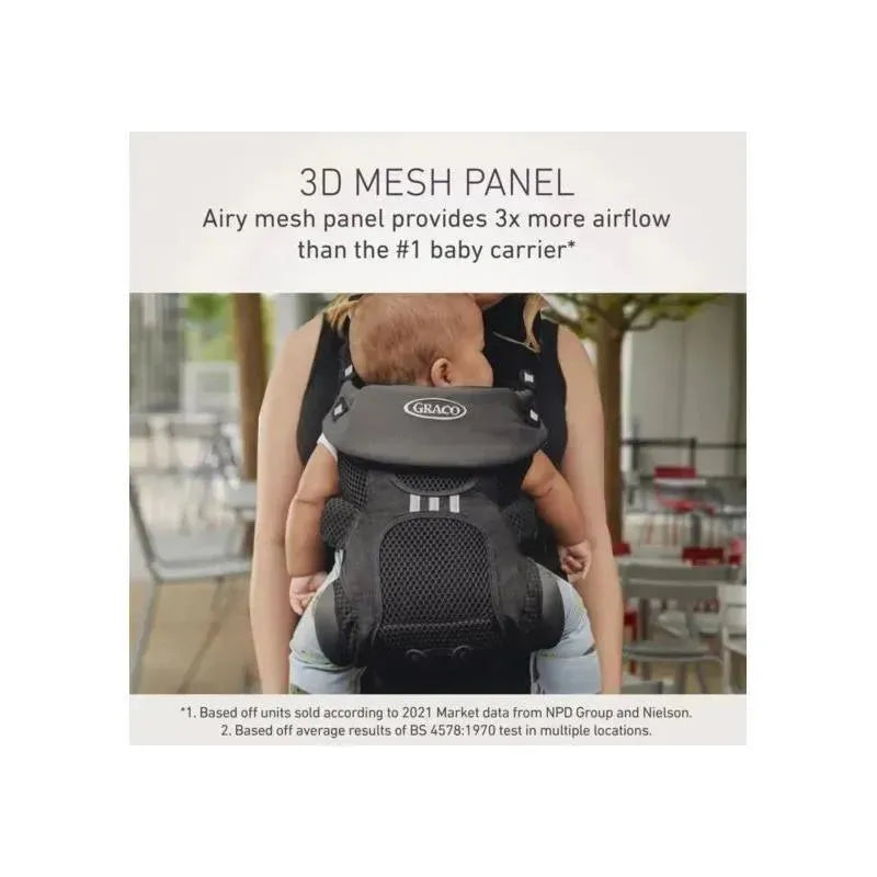 Graco - Premier Cradle Me Air 4-in-1 Baby Carrier, Onyx Black Image 9