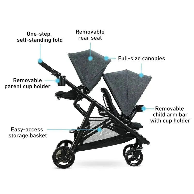 Graco - Ready2Grow 2.0 Double Stroller, Rafa Image 6