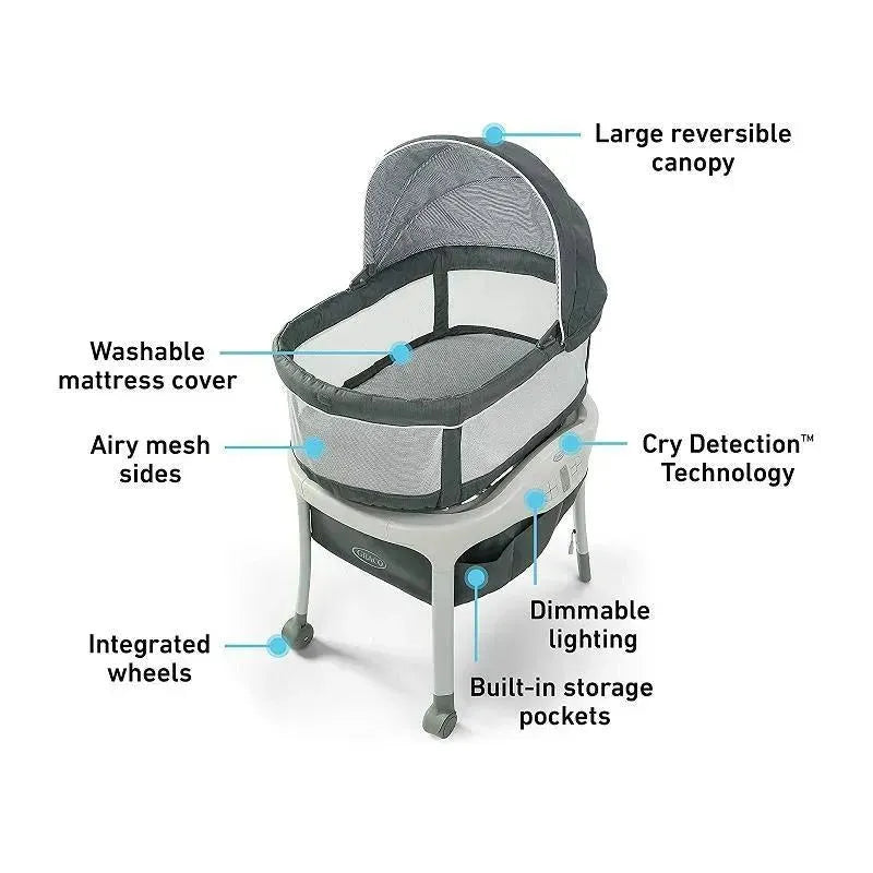 Graco Sense2Snooze Bassinet With Cry Detection - Ellison Image 6