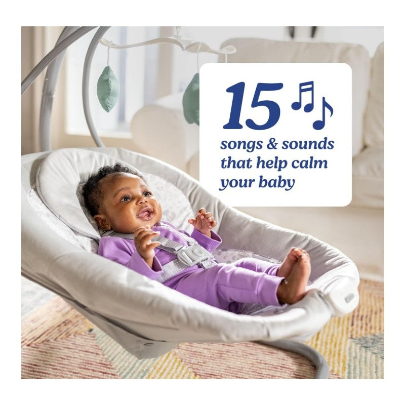 Graco Simple Sway Portable Baby Swing for Infants, Newborn Swing with 15 Songs and Sounds Image 5