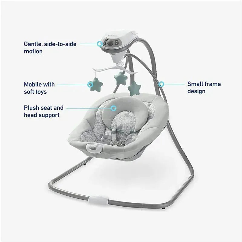 Graco - Simple Sway Swing, Ivy Image 2