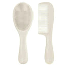 Green Sprouts - Cradle Cap Brush & Comb Set, Light Spice Image 1