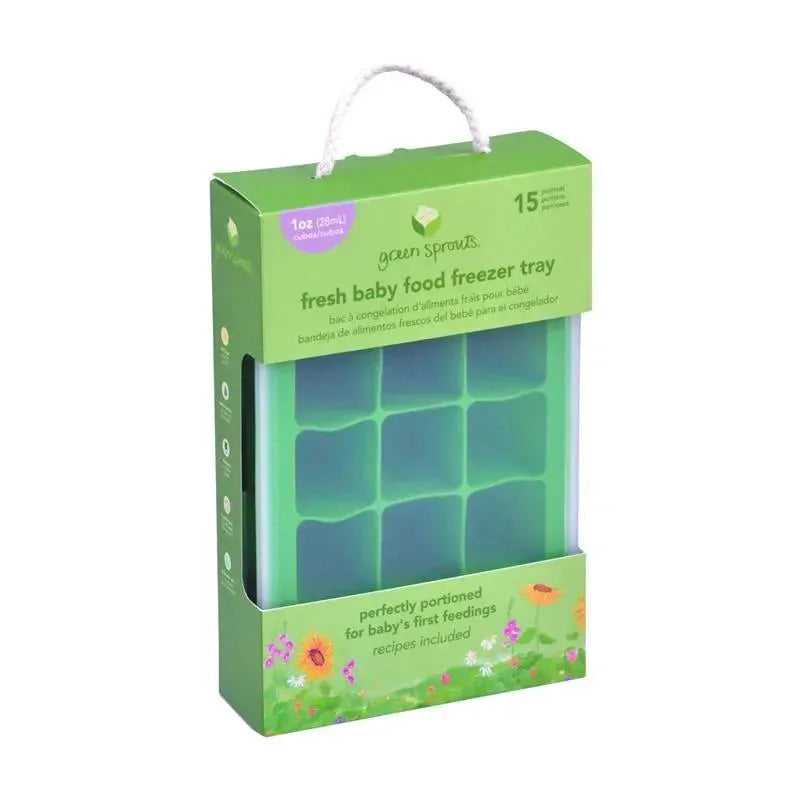 Green Sprouts Fresh Baby Food Freezer Tray, Pink Image 3