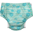 Green Sprouts - Reusable Eco Snap Swim Diaper, Seafoam Hawksbill Turtle Image 1