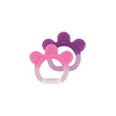 Green Sprouts Sili Paw Teether 2Pk-Girl Image 1