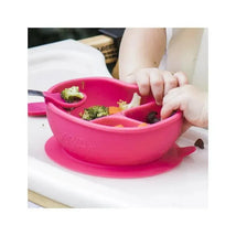 Green Sprouts - Silicone Learning Bowl, Gray Image 2