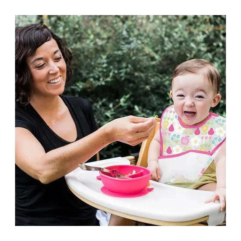 Green Sprouts Silicone Learning Bowl, Gray Image 7