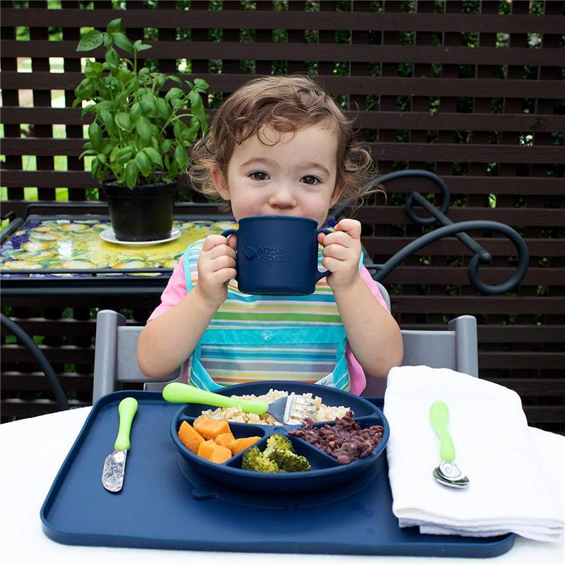 Green Sprouts Snap & Go Easy-Wear Bib 3-Pack Set, Pink, Blue & Green Set Image 5