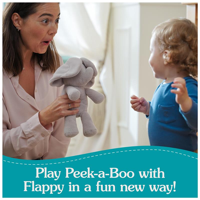 Gund - Baby Peek-a-Boo Flappy Elephant Plush 7 Image 2