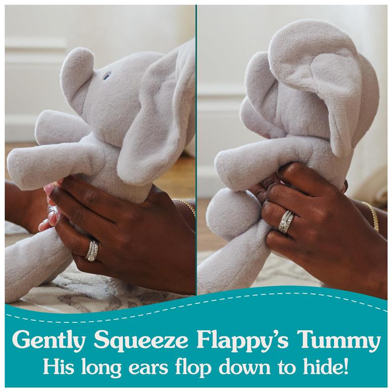 Gund - Baby Peek-a-Boo Flappy Elephant Plush 7 Image 3