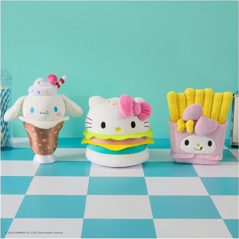 Gund - Hello Kitty Hamburger, 8 In Image 3