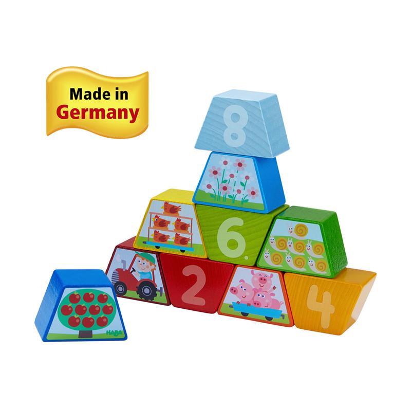 Haba - Numbers Farm Wooden Arranging Game Image 8