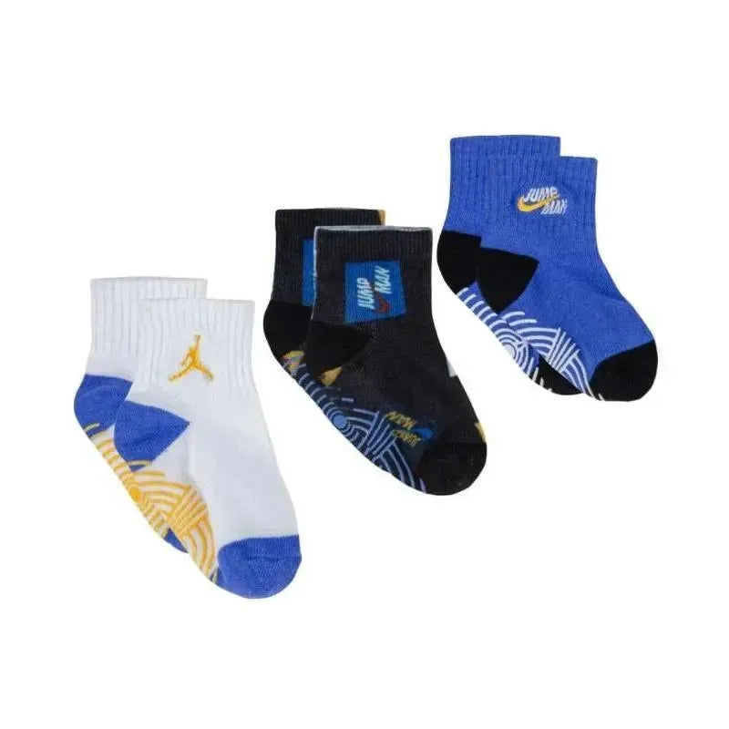 Haddad - 3Pk Baby Boy Jordan Jumpman Z Nike, Blue Image 1