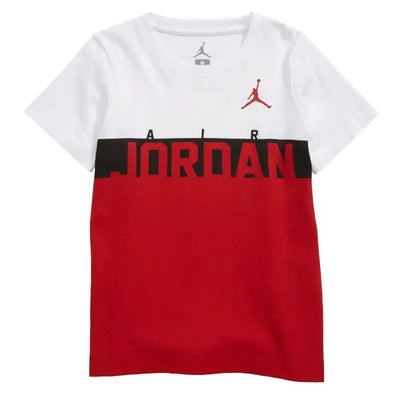 Jordan Baby - Color Block Toddler Tshirt, Gym Red Image 1