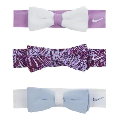 Nike Baby - Lionfish Girls 3Pc Headbands, Purple Image 1