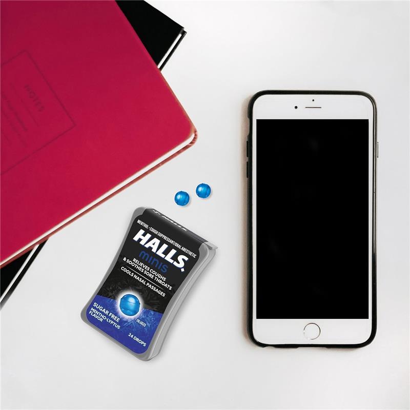 Halls - Minis Menthol-Lyptus 24 Ct Image 7