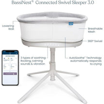 HALO - BassiNest Connected Swivel Sleeper 3.0 – Smart Bassinet with AutoSoothe™, 360° Swivel Image 2