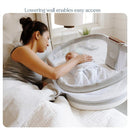 Halo - Innovations BassiNest Swivel Sleeper Luxe, Dove Gray Tweed Image 5