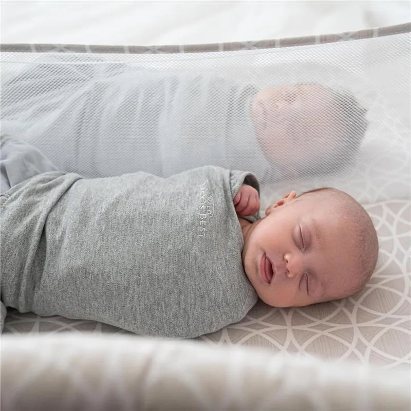 Halo - BassiNest Twin Sleeper, Bedside Double Bassinet Image 3