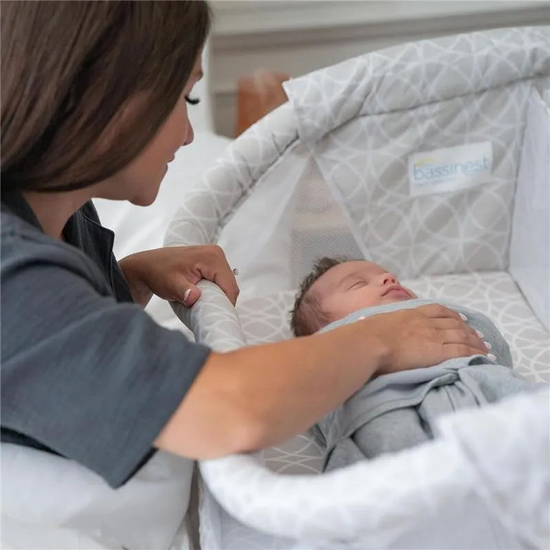Halo - BassiNest Twin Sleeper, Bedside Double Bassinet Image 7