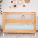 HALO Full-Size Fitted Crib Sheets 2-Pack - Calm Sage Image 5