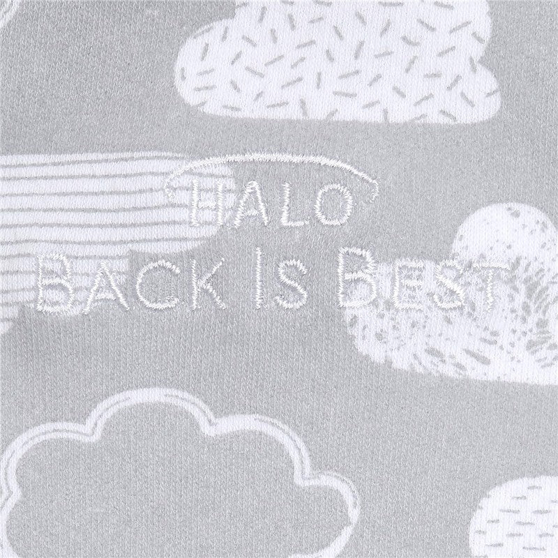 HALO SleepSack Swaddle 100% Cotton 1.5 TOG - Clouds Image 2