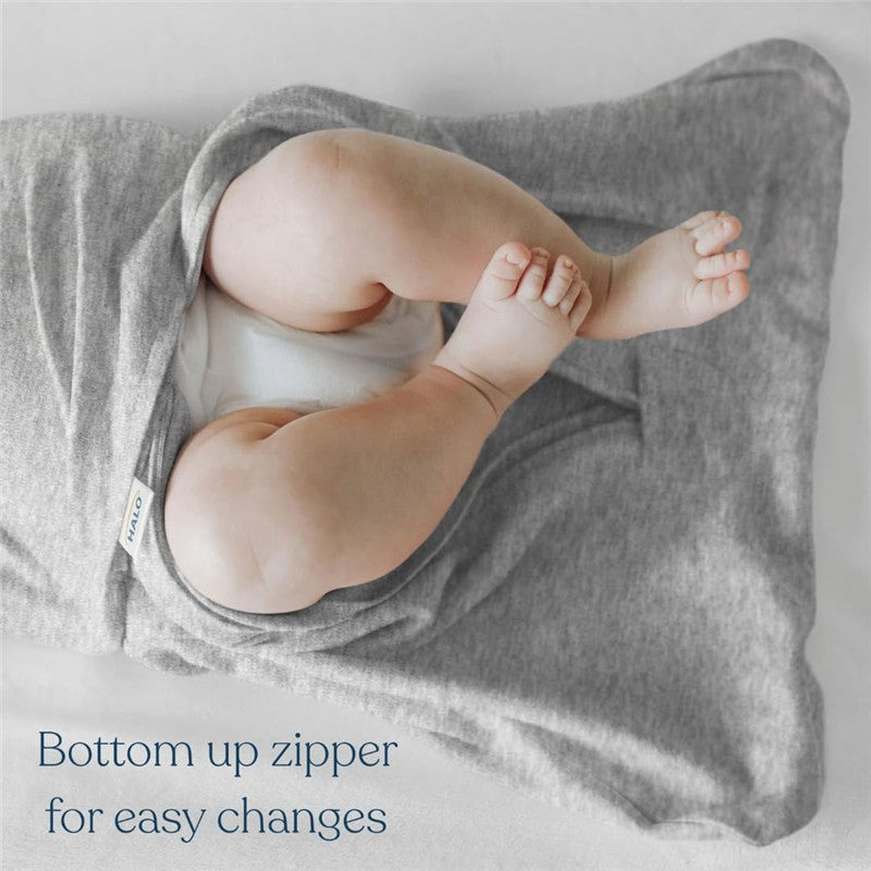 HALO SleepSack Swaddle 100% Cotton 1.5 TOG - Clouds Image 4