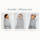HALO SleepSack Swaddle 100% Cotton 1.5 TOG - Clouds Image 5
